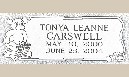 Child-Marker-15-500x300 Everlasting Monument Co. - Children's Markers - 15