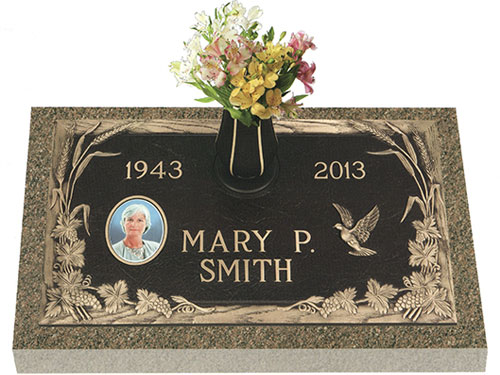 6-Bronze-Markers-Tall-500x375 Everlasting Monument Co. - Bronze Memorial 6